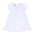 Blessed Embroidered Collared Short Sleeve Dress - Pink - Magnolia Baby Girl