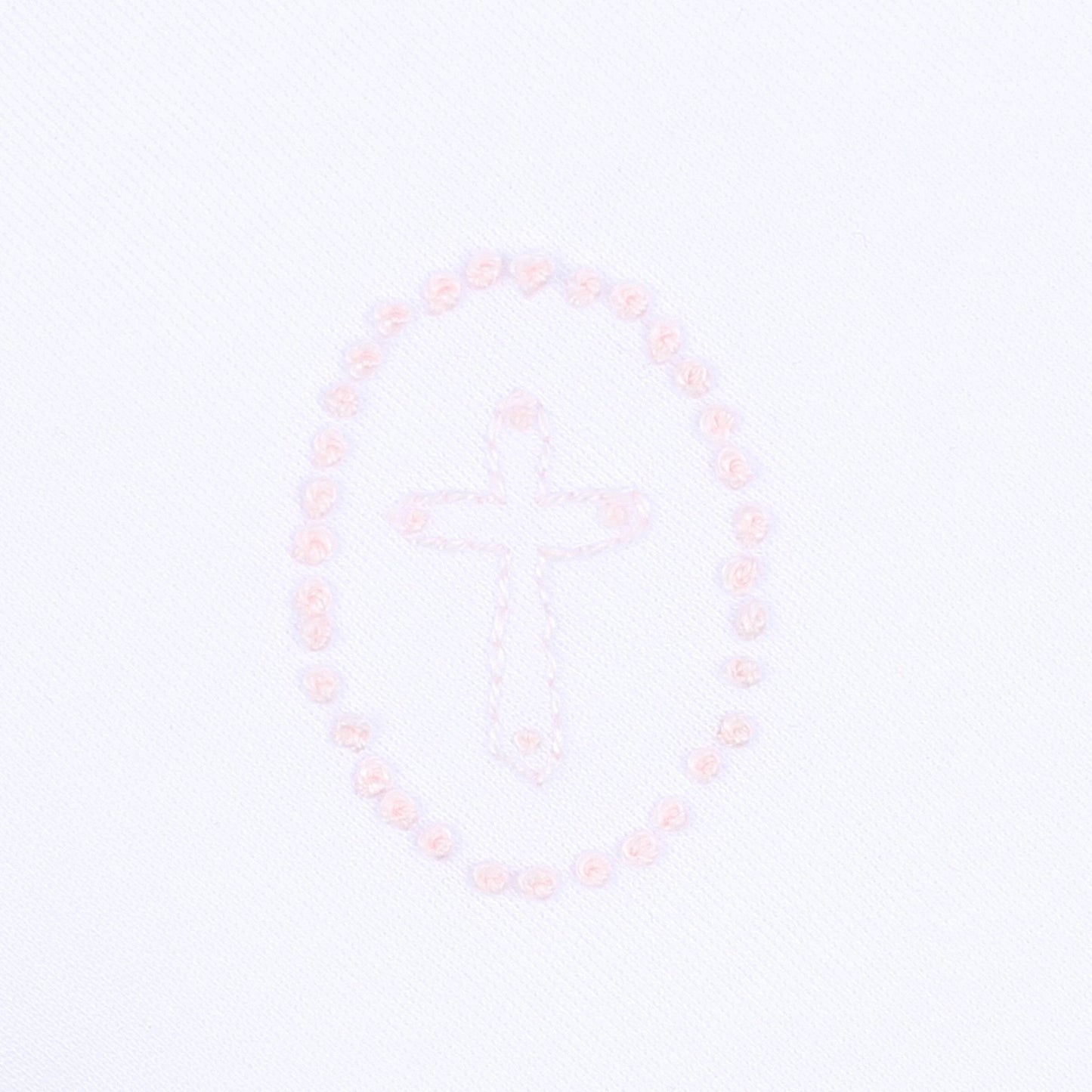 Blessed Embroidered Collared Short Sleeve Dress - Pink - Magnolia Baby Girl