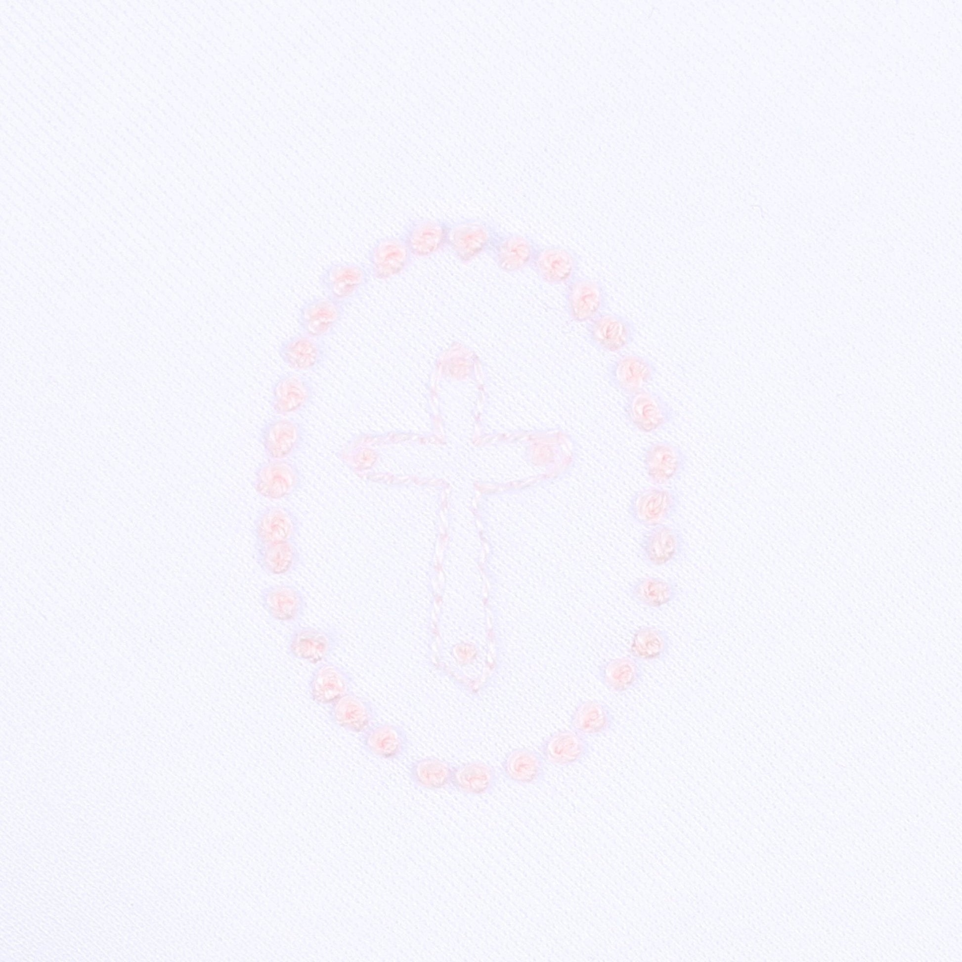 Blessed Embroidered Collared Short Sleeve Dress - Pink - Magnolia Baby Girl