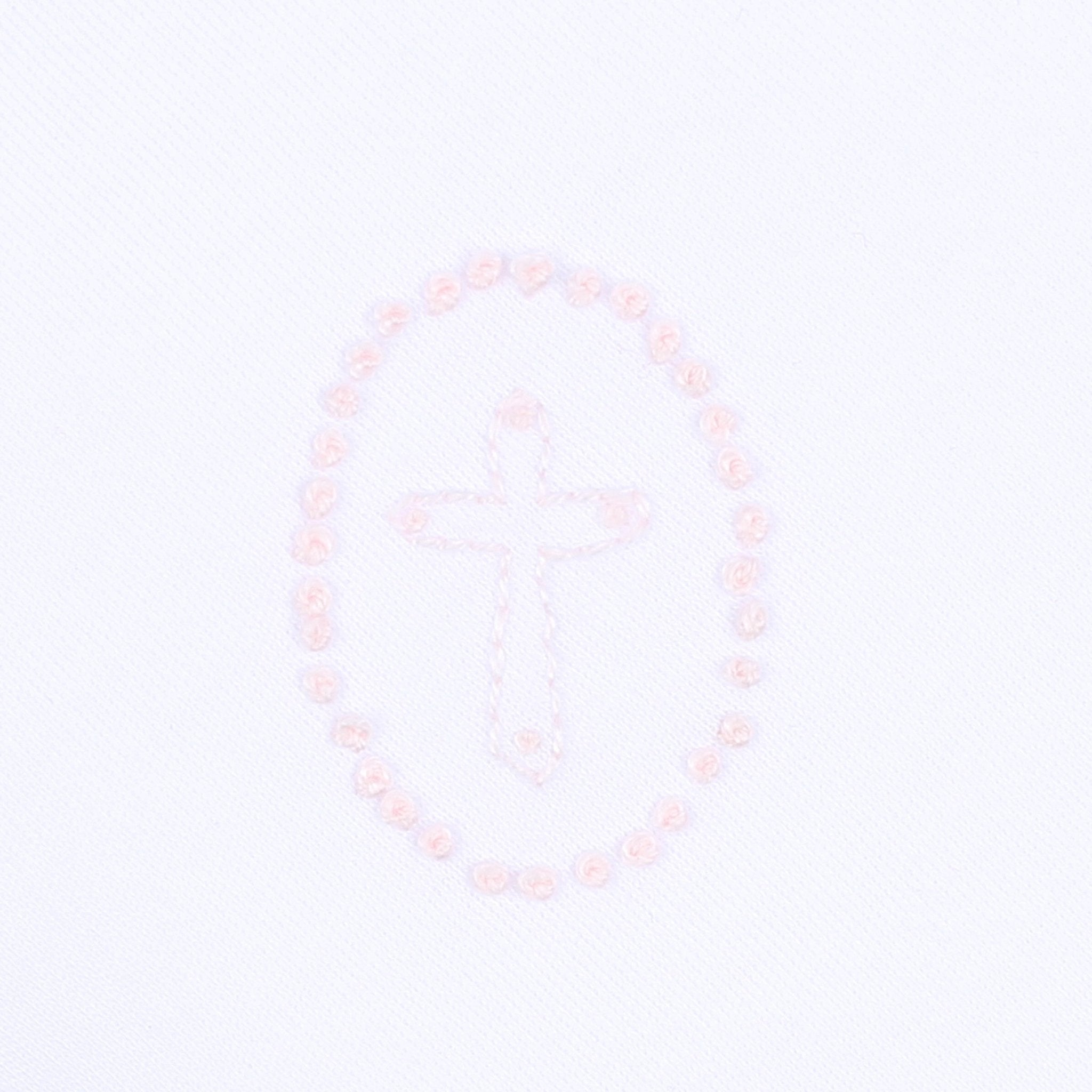Blessed Embroidered Collared Short Sleeve Dress - Pink - Magnolia Baby Girl