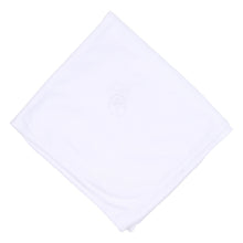  Blessed Embroidered Receiving Blanket - White - Magnolia BabyReceiving Blanket