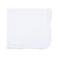 Blessed Embroidered Ruffle Receiving Blanket - White - Magnolia Baby Girl
