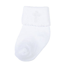  Blessed Embroidered Socks - White - Magnolia BabySocks