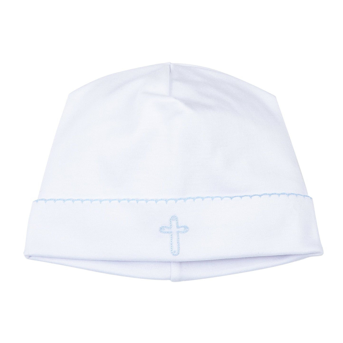 Blessed Embroidered Hat - Blue - Magnolia Baby Unisex