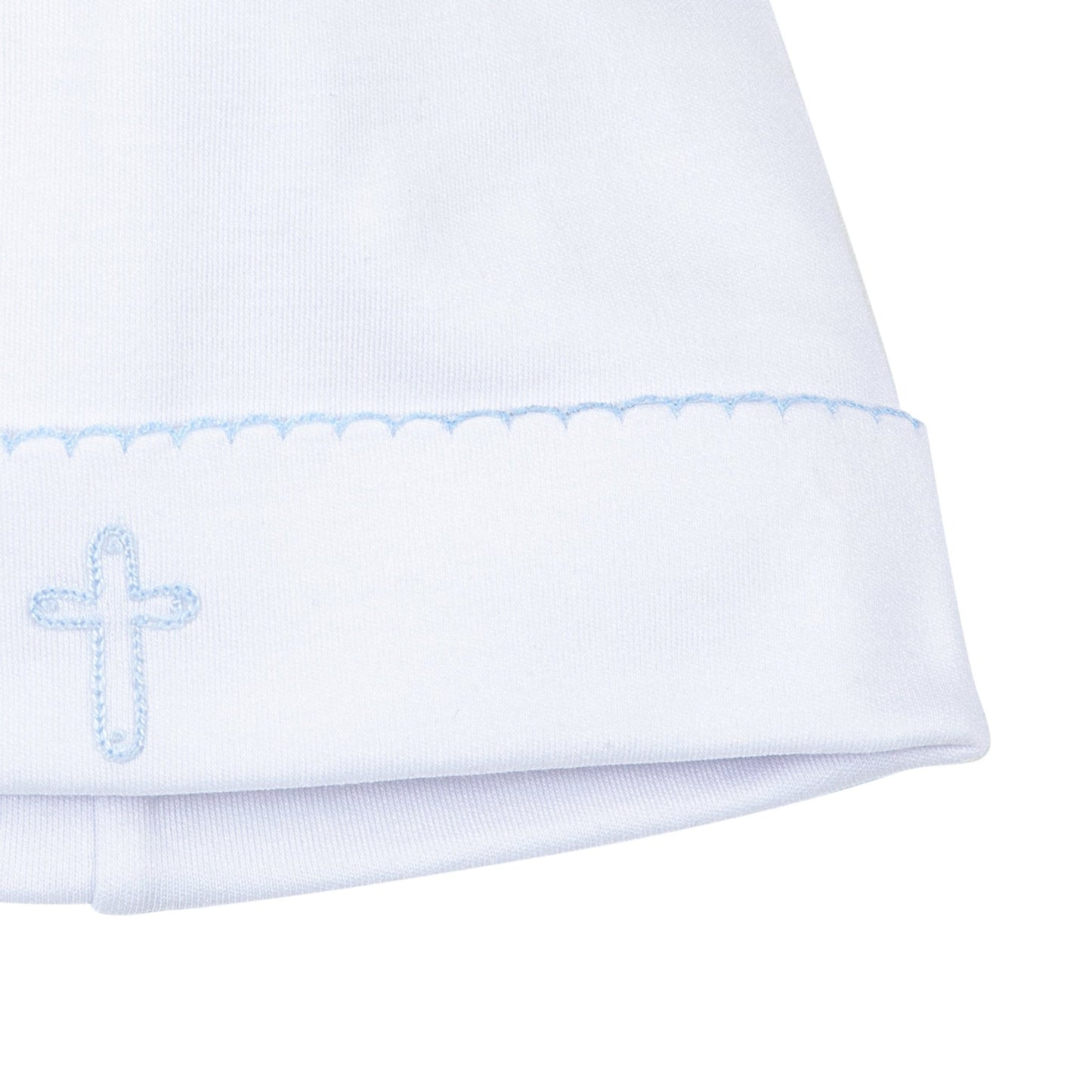 Blessed Embroidered Hat - Blue - Magnolia Baby Unisex