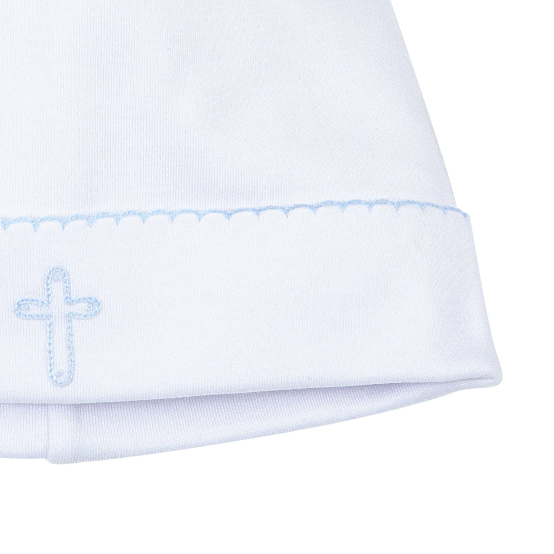 Blessed Embroidered Hat - Blue - Magnolia Baby Unisex