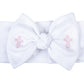 Blessed Embroidered Headband - Pink - Magnolia Baby Girl