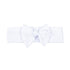 Blessed Embroidered Headband - White - Magnolia Baby Girl