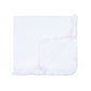 Blessed Smocked Ruffle Receiving Blanket - Pink - Magnolia Baby Girl