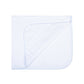 Blessed Smocked Receiving Blanket - Light Blue - Magnolia BabyReceiving Blanket