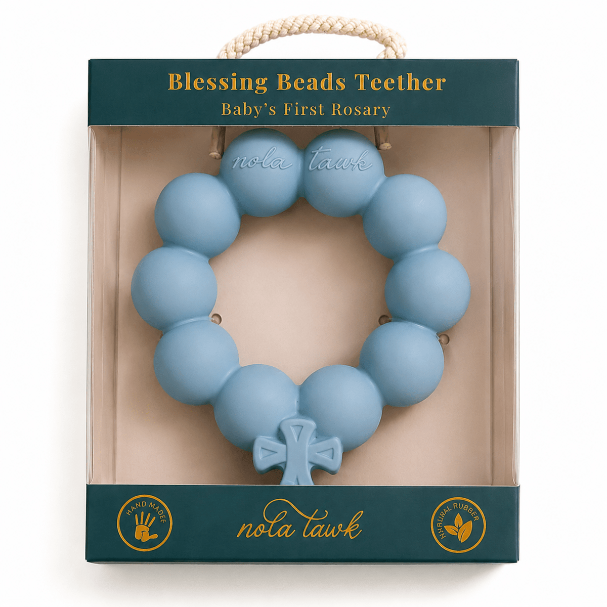 Nola Tawk_Blue Blessing Beads Teether_2