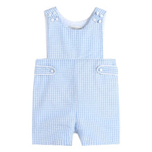 Blue Gingham Shortalls - Magnolia BabyShortall