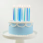 Blue Gradient Glitter Birthday Candles - Magnolia BabyBirthday Candles