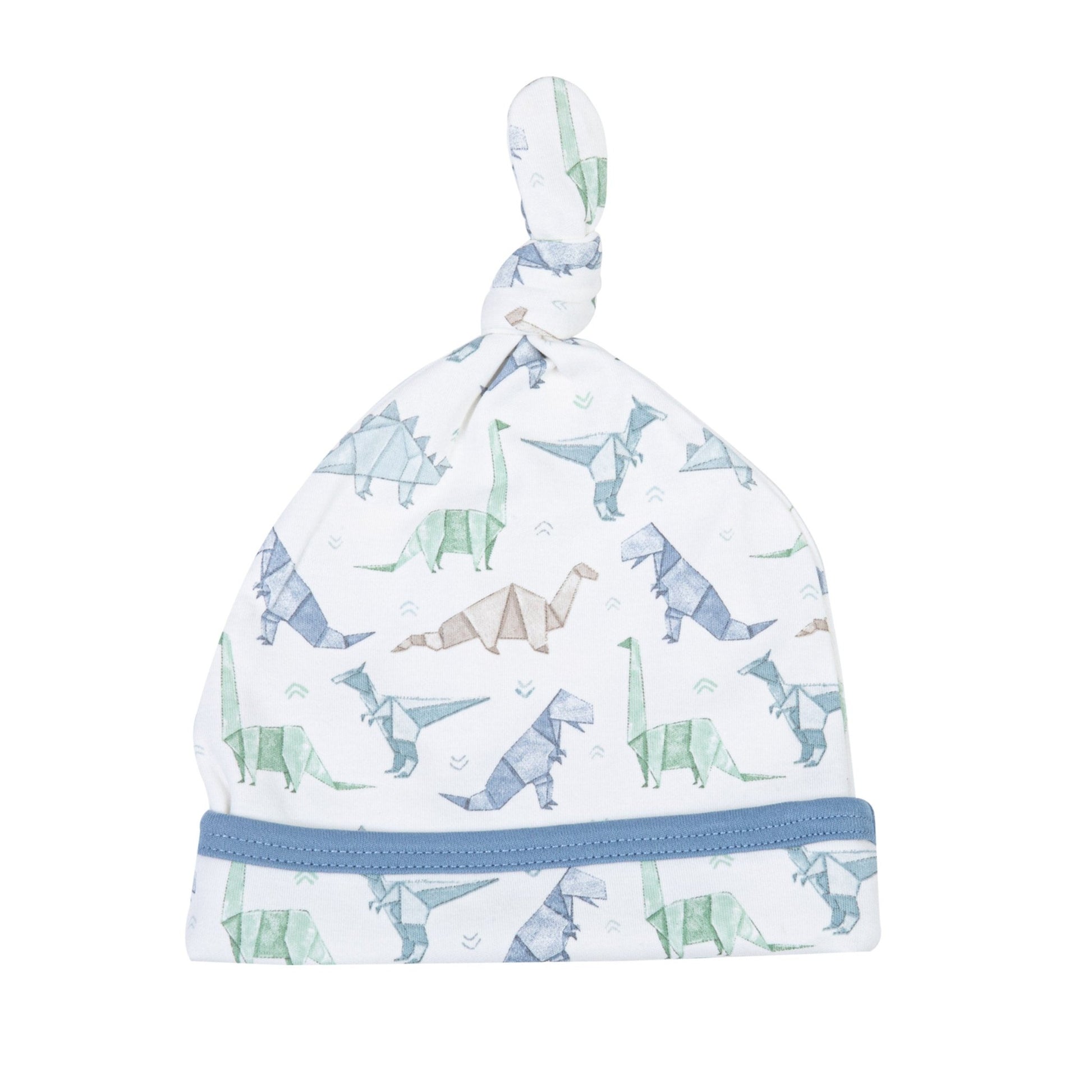 Blue Origami Dinos Hat by Luna and Arlo - Magnolia BabyHat