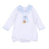 Boo Crew! Applique Collared Long Sleeve Bubble - Light Blue - Magnolia BabyBubble