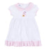 Boo Crew! Applique Collared Short Sleeve Dress - Pink - Magnolia BabyDress