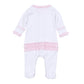 Boo Crew! Applique Ruffle Footie - Pink - Magnolia BabyFootie