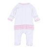 Boo Crew! Applique Ruffle Footie - Pink - Magnolia BabyFootie