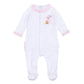 Boo Crew! Applique Ruffle Footie - Pink - Magnolia BabyFootie