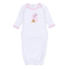 Boo Crew! Applique Ruffle Lap Gown - Pink - Magnolia BabyGown