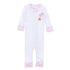 Boo Crew! Applique Zip Pajamas - Pink - Magnolia BabyZipper Pajamas