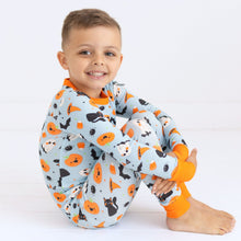  Boo to You! Long Pajamas - Blue - Magnolia BabyLong Pajamas