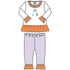 Boonicorn Combo Ruffle Toddler 2pc Pant Set - Magnolia Baby2pc Pant Set