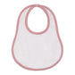 Boots and Blooms Bib - Pink - Luna and ArloBib