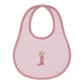 Boots and Blooms Bib - Pink - Luna and ArloBib
