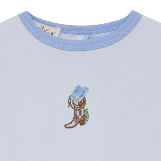 Boots and Blooms Bubble - Light Blue - Luna and ArloBubble