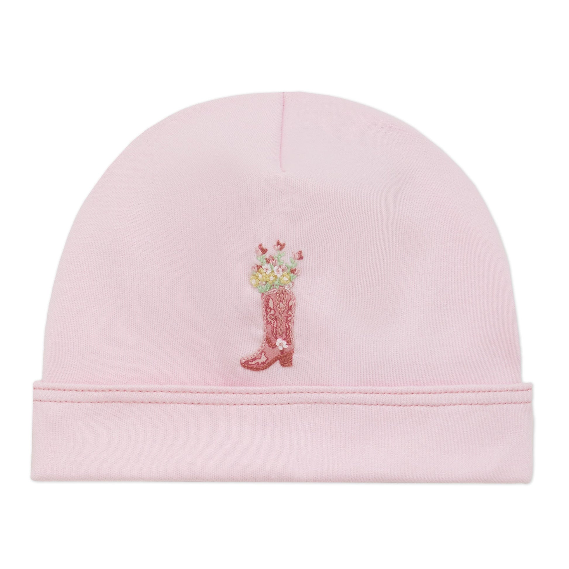 Boots and Blooms Hat - Pink - Luna and ArloHat