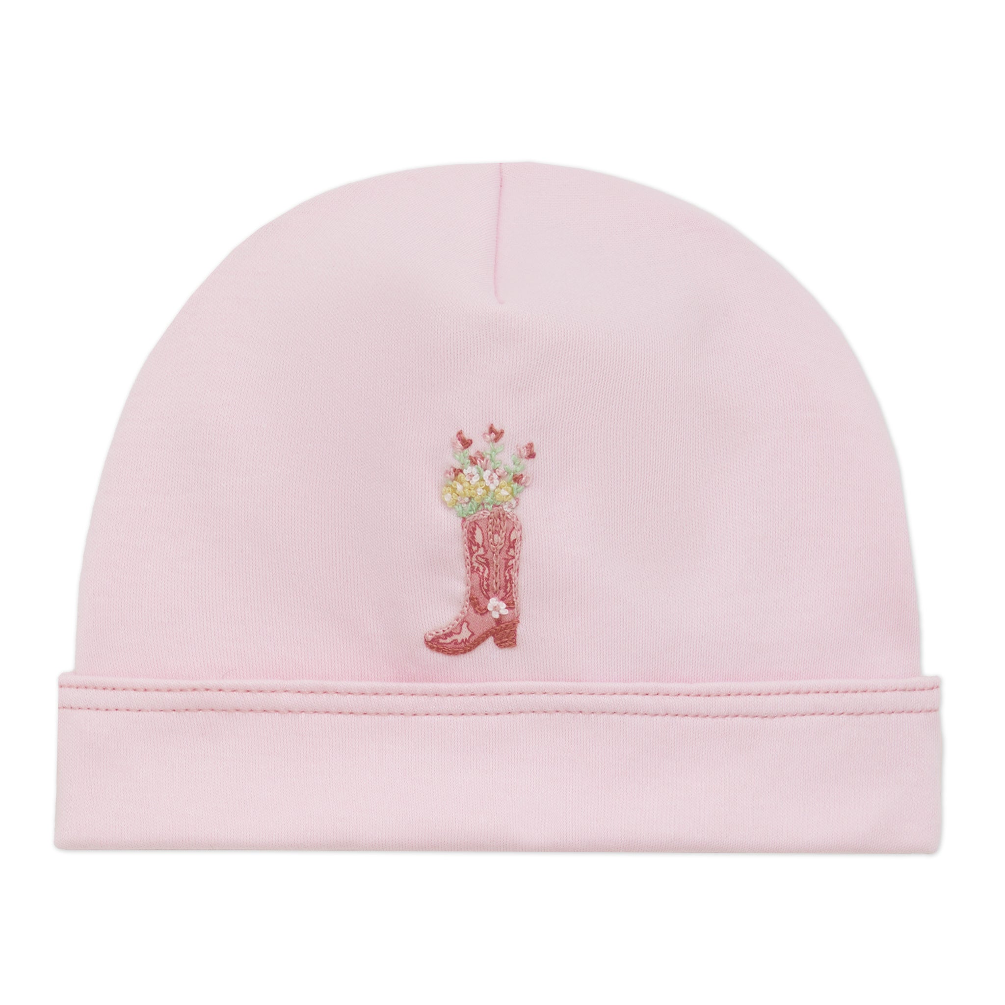 Boots and Blooms Hat - Pink - Luna and ArloHat