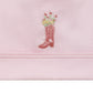 Boots and Blooms Hat - Pink - Luna and ArloHat