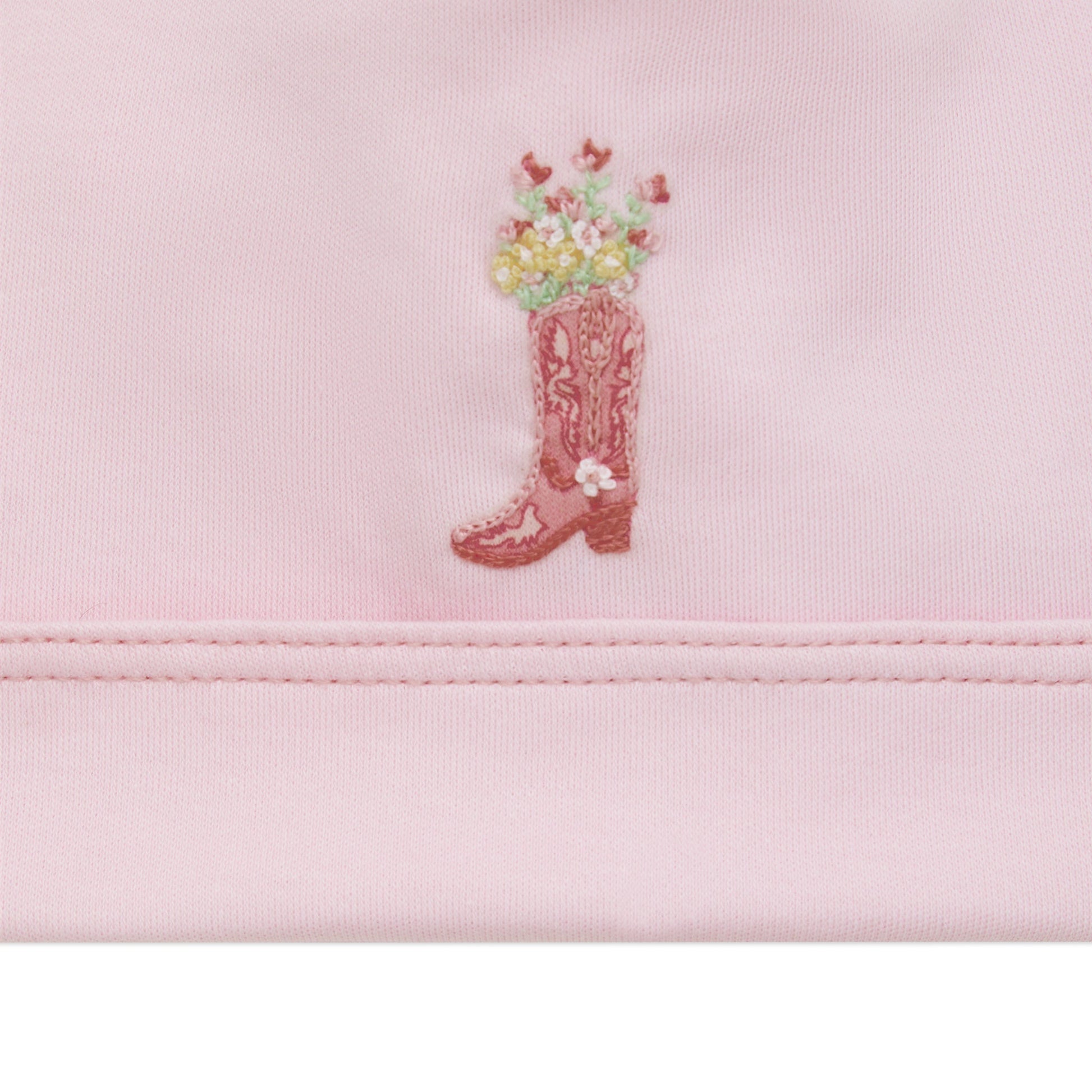 Boots and Blooms Hat - Pink - Luna and ArloHat