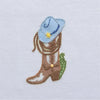 Boots and Blooms Short Pajamas - Light Blue - Luna and ArloShort Pajamas