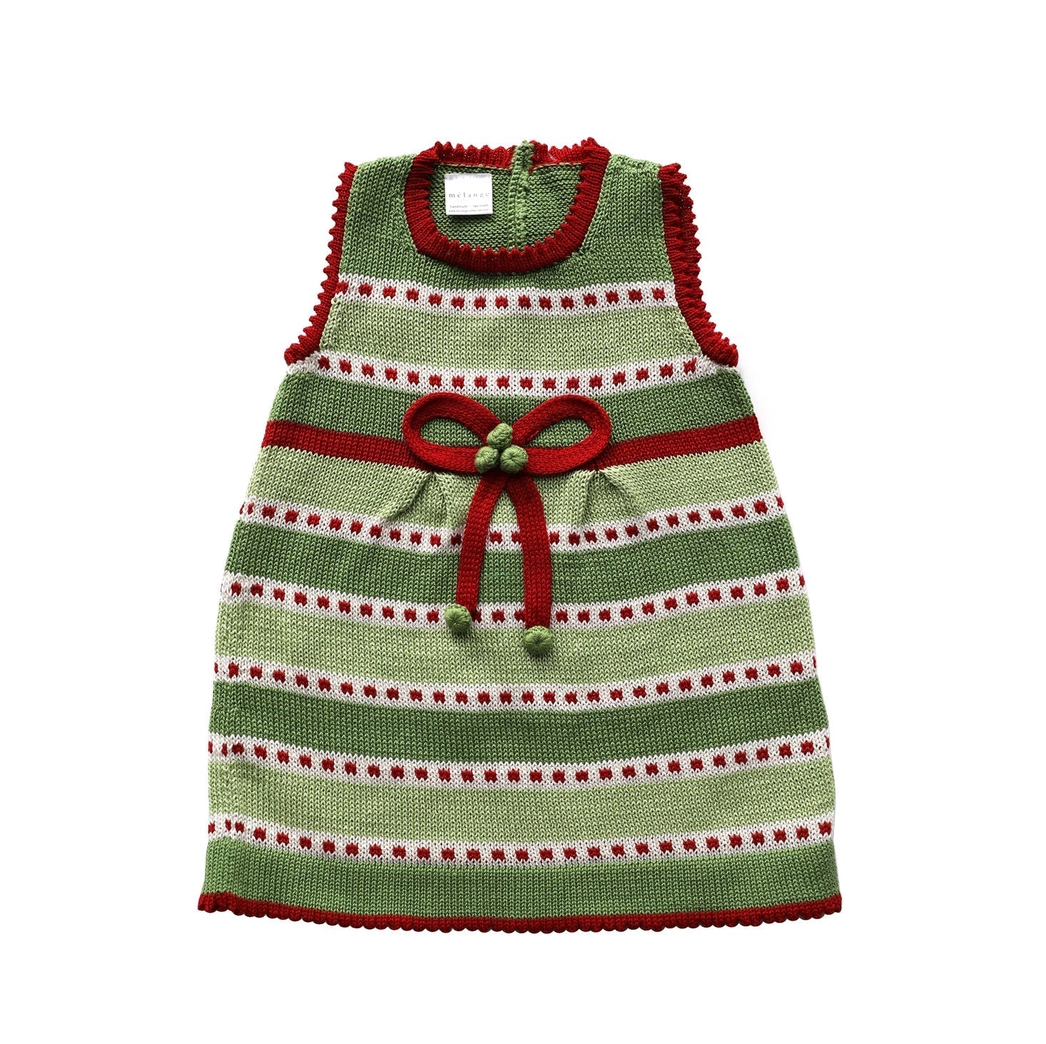 Bow Christmas Dress - Magnolia BabyDress