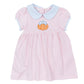 Magnolia Baby_Bowtique Pumpkin Applique Collared Dress_1