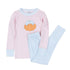 Magnolia Baby_Bowtique Pumpkin Applique Long Pajamas_1