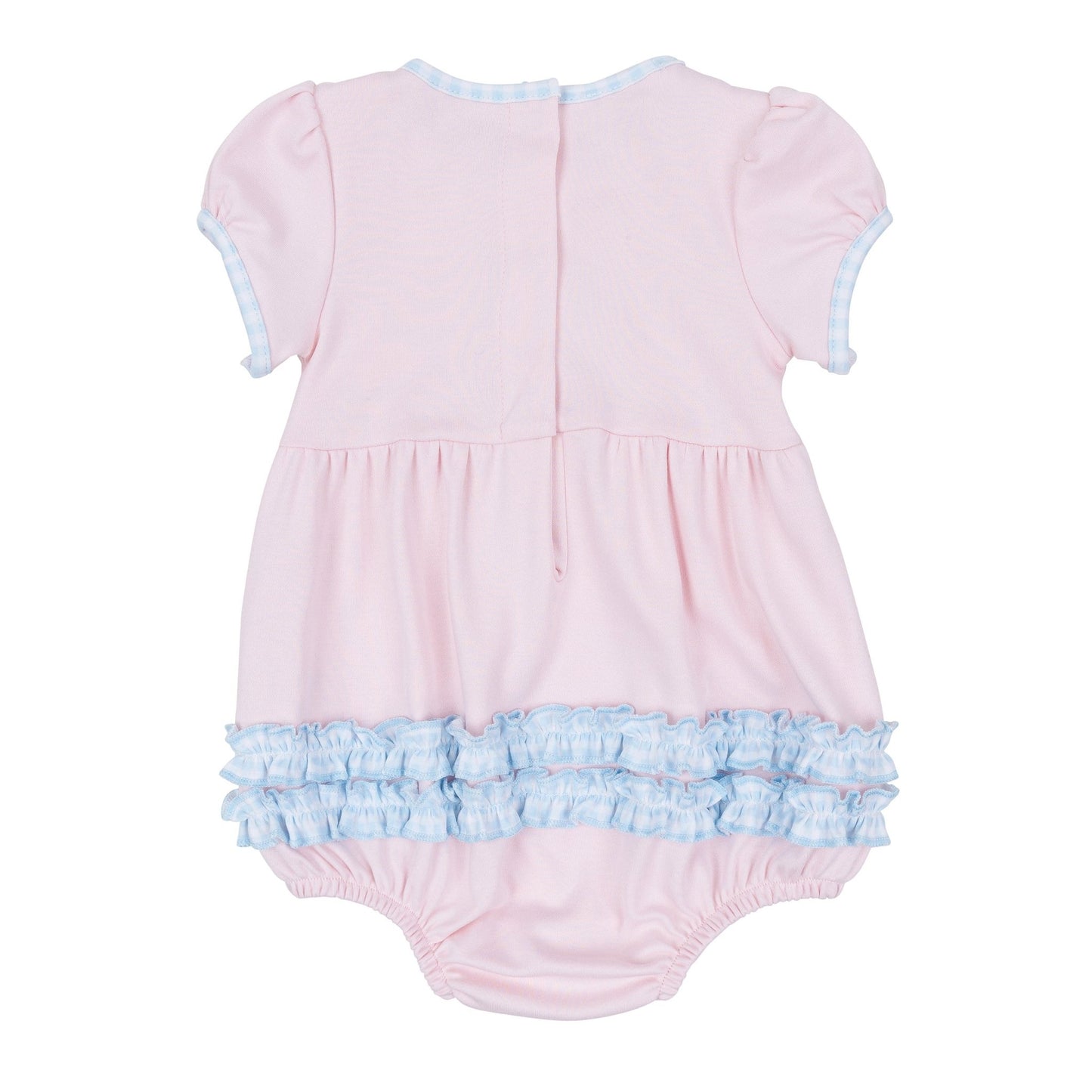Magnolia Baby_Bowtique Pumpkin Applique Ruffle Bubble_4