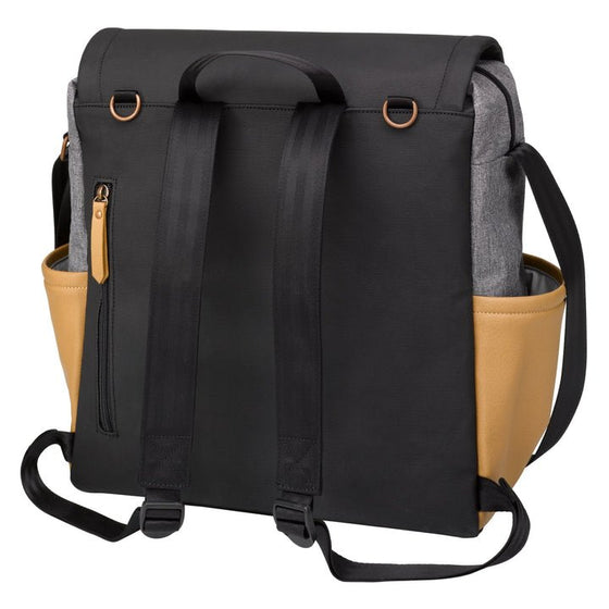 Boxy Backpack - Camel Graphite - Magnolia BabyDiaper Bag
