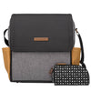 Boxy Backpack - Camel Graphite - Magnolia BabyDiaper Bag