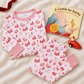 Magnolia Baby_Boy Christmas Pajamas Gift Set - Red Holiday Toile_1