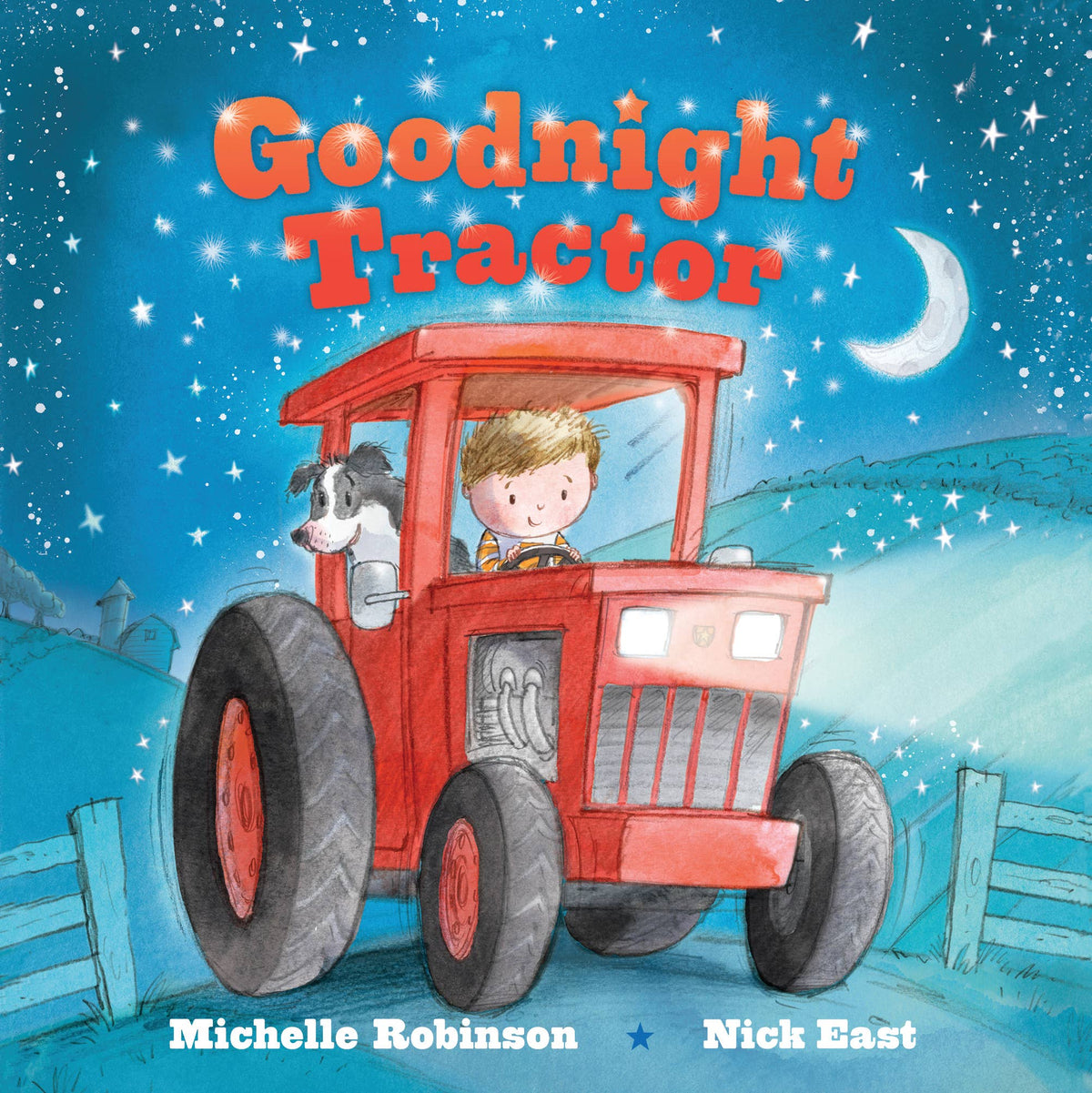 Luna and Arlo_Boy Christmas Pajamas Gift Set - Santa's Tractor_3
