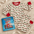 Luna and Arlo_Boy Christmas Pajamas Gift Set - Santa&