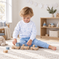 Boy Playwear Set - Holiday Toile Sweatshirt & Solid Joggers