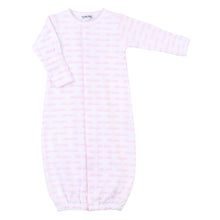  Brother and Sister Pink Printed Converter - Magnolia BabyConverter Gown