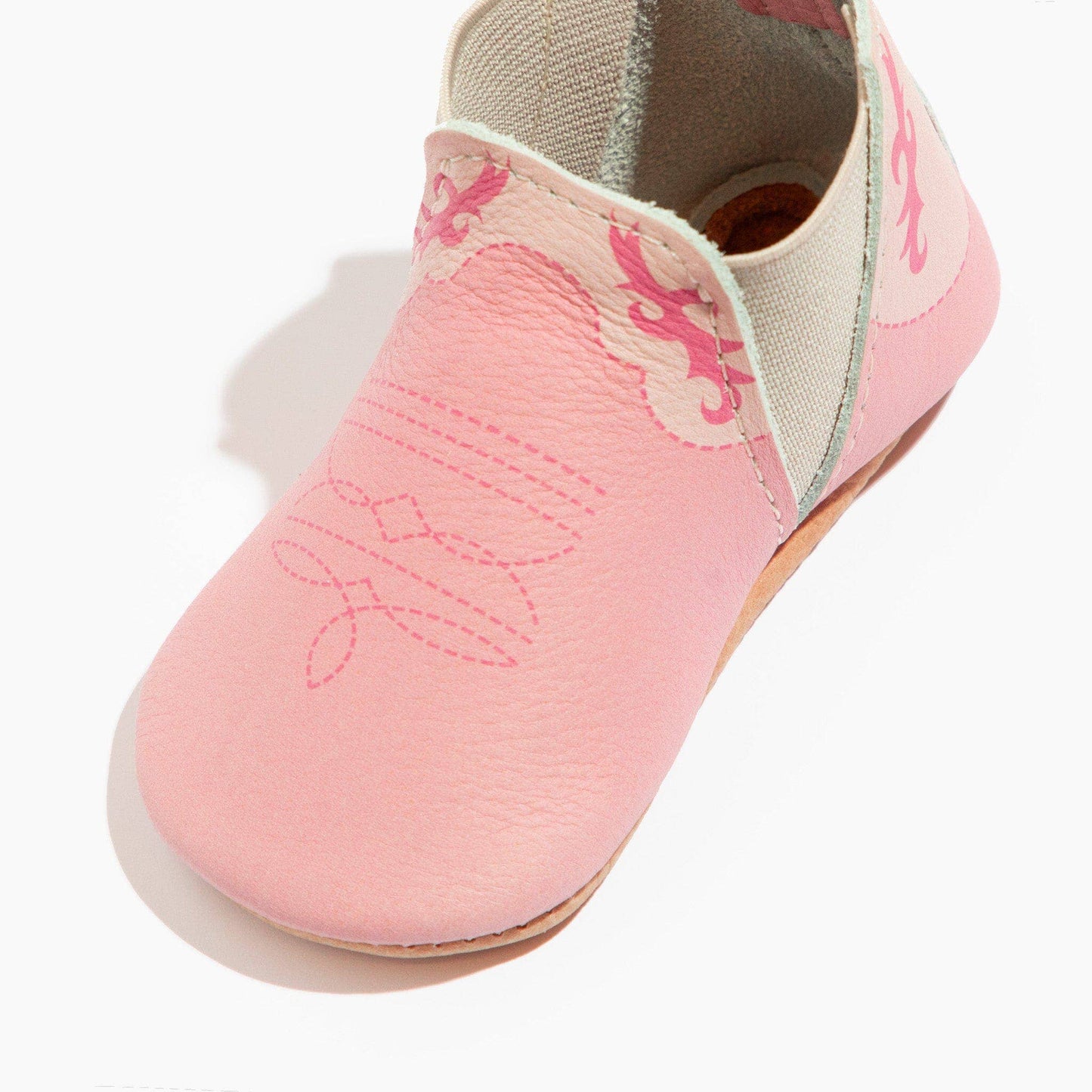 Bubblegum Pink Cowgirl Boots - Magnolia Babyshoes