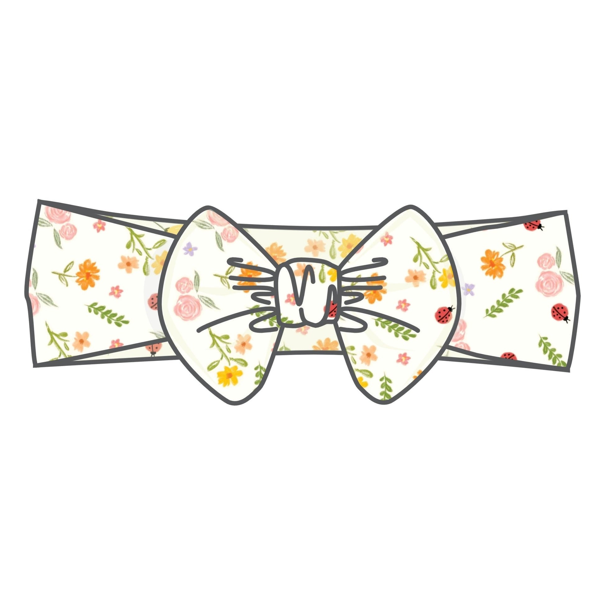 Bugs and Blossoms Headband - Magnolia BabyHeadband