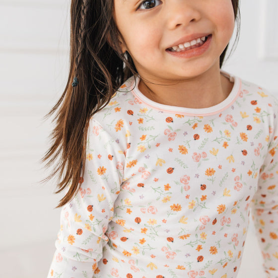 Bugs and Blossoms Long Pajamas - Magnolia BabyLong Pajamas