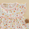 Bugs and Blossoms Ruffle Diaper Cover Set - Magnolia BabyDiaper Cover
